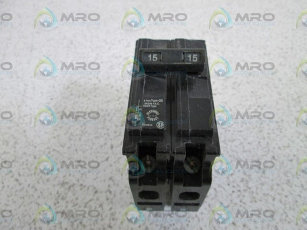 SIEMENS D215 CIRCUIT BREAKER 15A NSNP