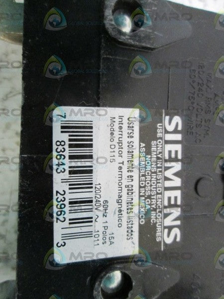 SIEMENS D115  NSNP