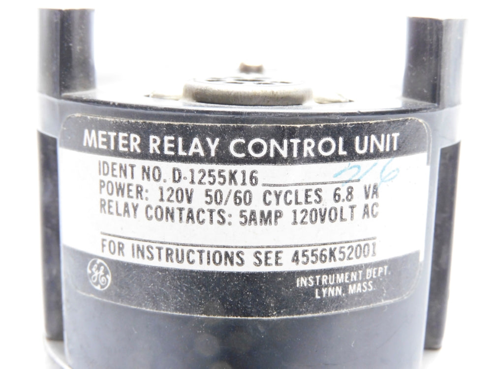 GENERAL ELECTRIC D-1255K16 120V UNMP