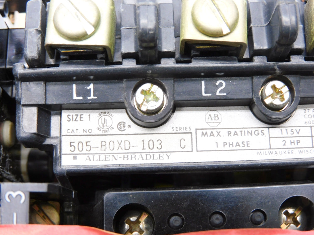 INDUSTRIAL SPARE PART 505-BOXD-103 SER. C 110/115-120V (BR/YL) NSMP