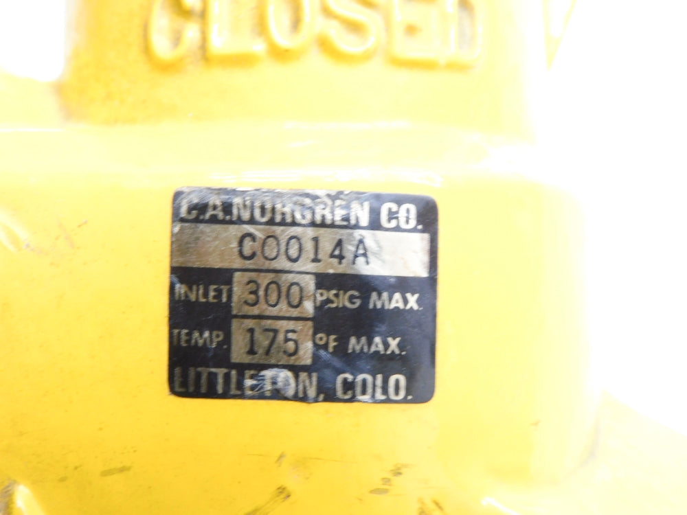NORGREN C0014A 300PSI UNMP