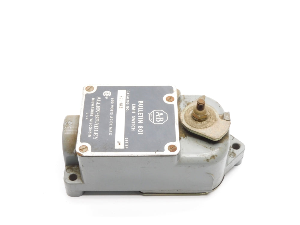 ALLEN BRADLEY 801-NX8 SER. A 600VAC/DC UNMP