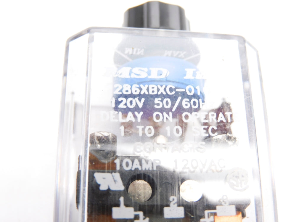 MSD 286XBXC-10 120V 10A 1-10SEC UNMP