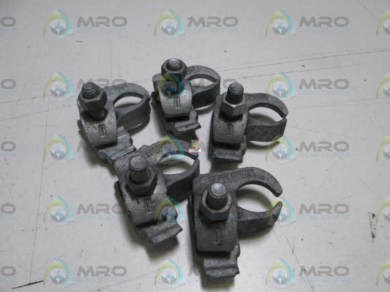 LOT OF 5 APPLETON 1" CLAMP PC100ET NSNP