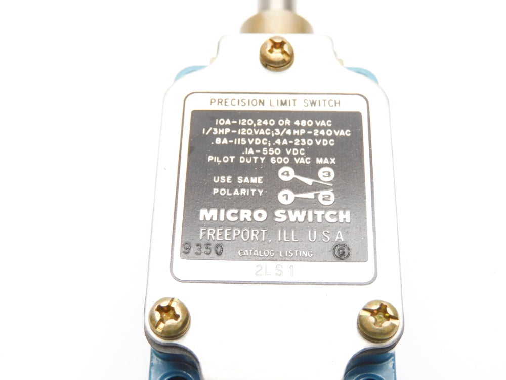 MICRO SWITCH 2LS1 600VAC 10A NSMP