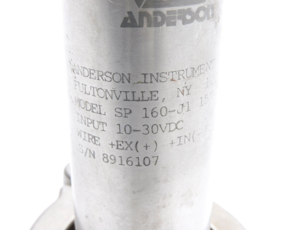 ANDERSON INSTRUMENTS SP160-J1 10-30VDC 20PSI 15" UNMP
