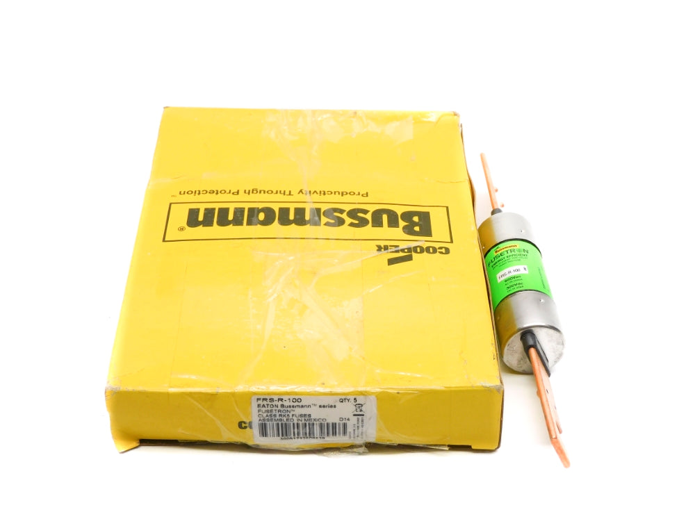 BUSSMANN FRS-R-100 600VAC 100A (PKG OF 5) (YL/GR) NSMP
