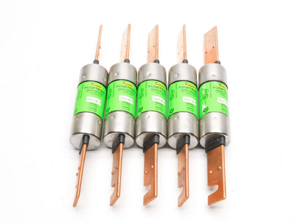 BUSSMANN FRS-R-100 600VAC 100A (PKG OF 5) (YL/GR) NSMP