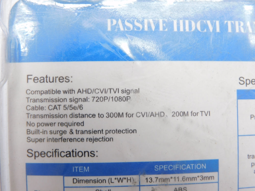 TRANSCEIVER AHD/CVI/TVI NSMP