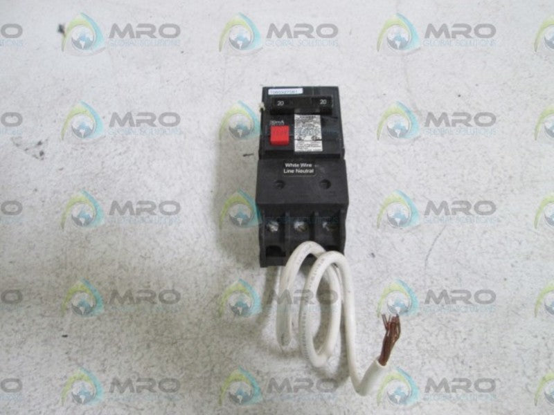 SIEMENS CIRCUIT BREAKER 20-20A QE NSNP