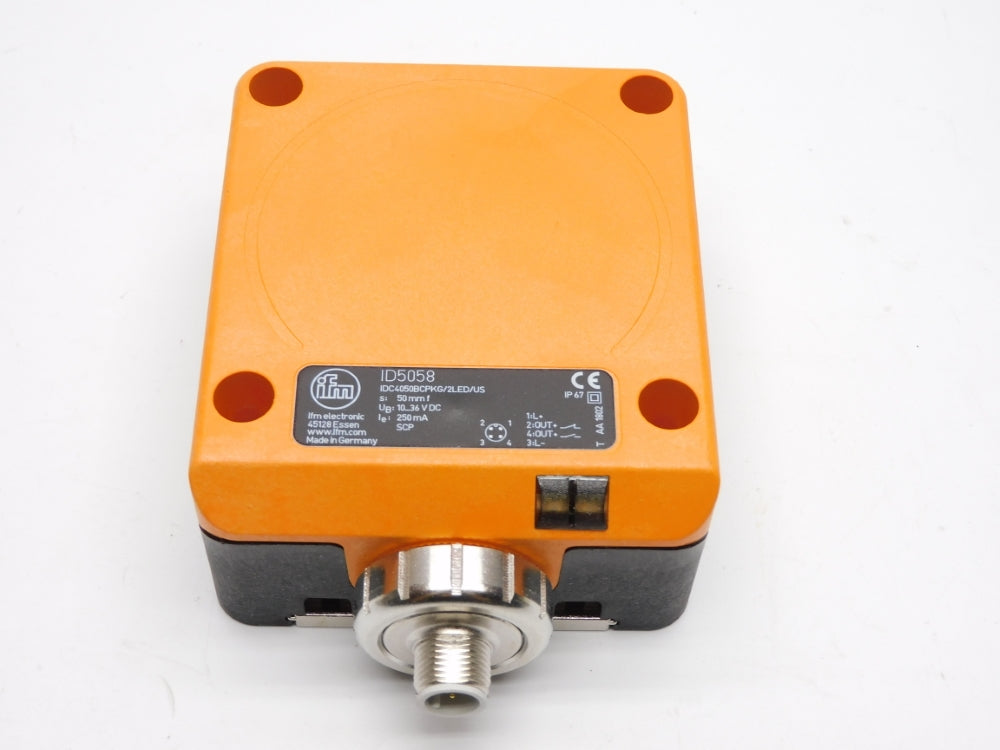 IFM EFECTOR IDC4050BCPKG/2LED/US ID5058 10-36VDC NSMP