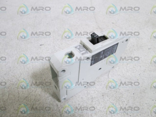 SIEMENS NGB1B020V CIRCUIT BREAKER 20A (AS PICTURED) NSNP