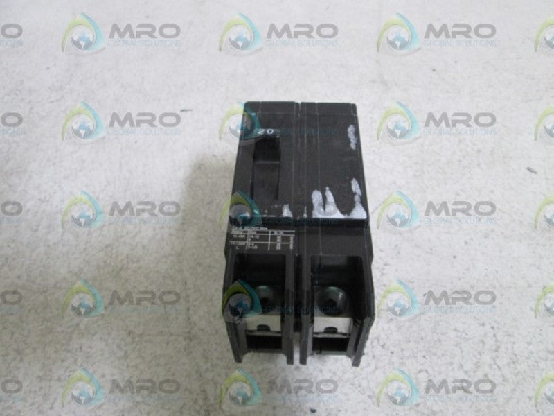 SIEMENS CIRCUIT BREAKER 20A BQD220BP (AS PICTURED) NSNP