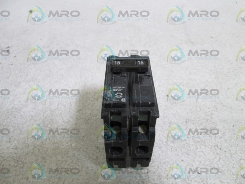 SIEMENS CIRCUIT BREAKER 15-15A 2P QD  NSNP