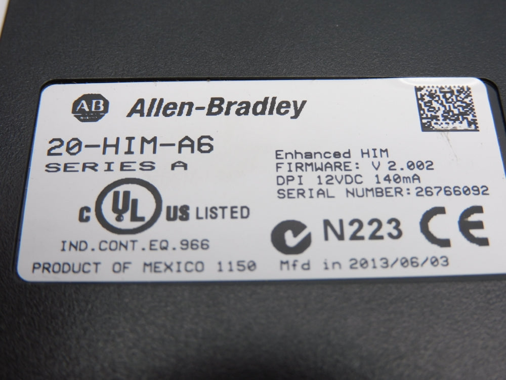 INDUSTRIAL SPARE PART 20-HIM-A6 SER. A F/W 2.002 NSMP