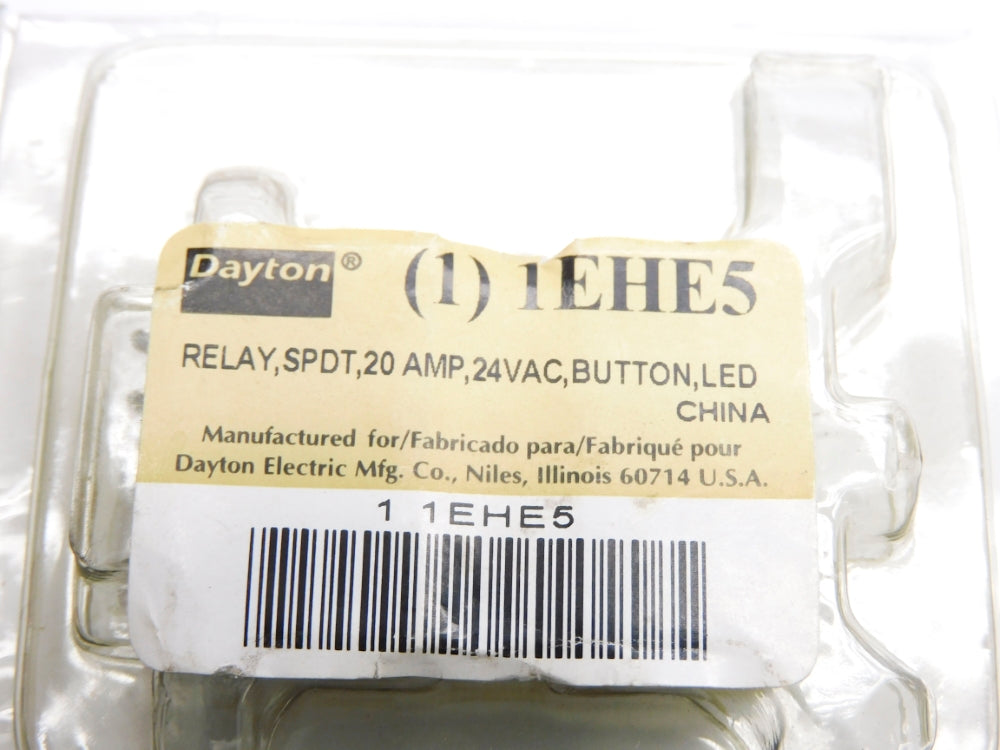 DAYTON 1EHE5 24VAC 20A NSMP