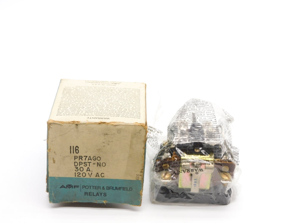 POTTER&BRUMFIELD PR7AG0 120VAC 30A NSMP