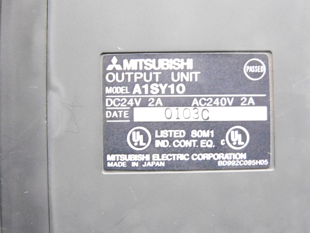 MITSUBISHI A1SY10 24VDC 2A UNMP