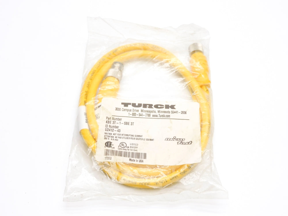 TURCK KBE3T-1-SBE3T U2412-43 NSMP