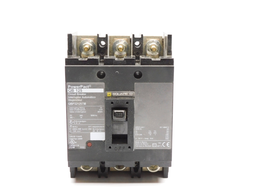 SQUARE D QBP32125TM 240V 125A NSNP