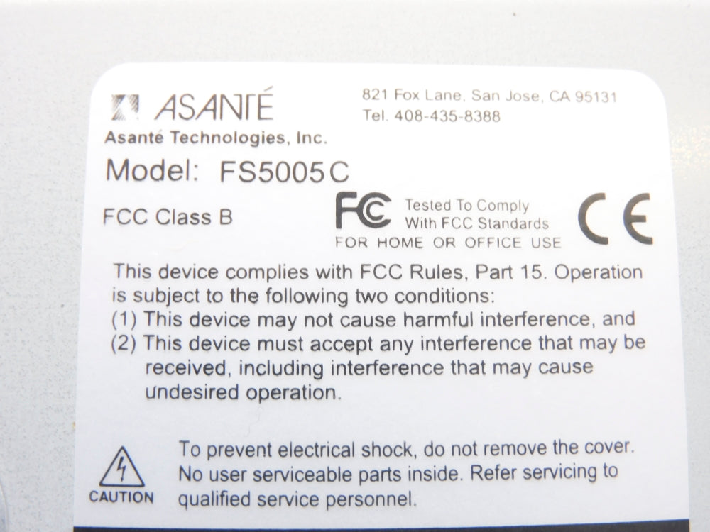 ASANTE FS5005C NSMP