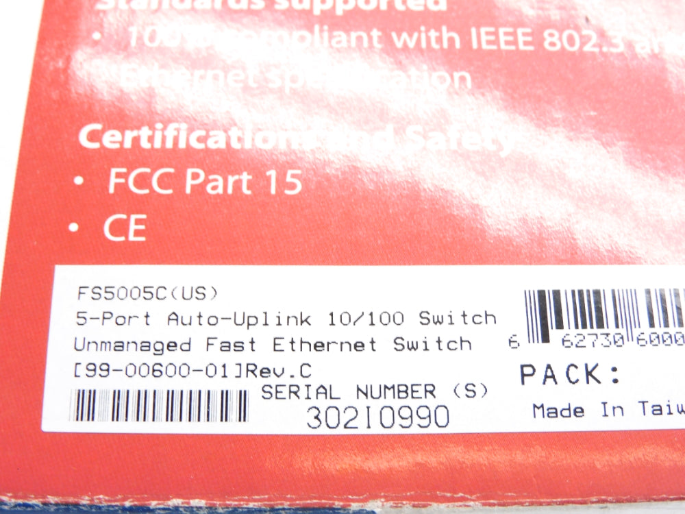 ASANTE FS5005C NSMP