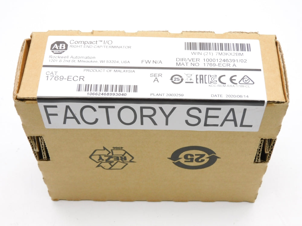 INDUSTRIAL SPARE PART 1769-ECR SER. A DATE: 2020 NSFS