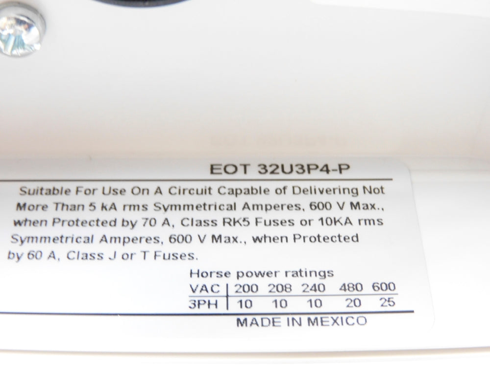 ABB 1SCA022793R3810 EOT32U3P4-P NSMP
