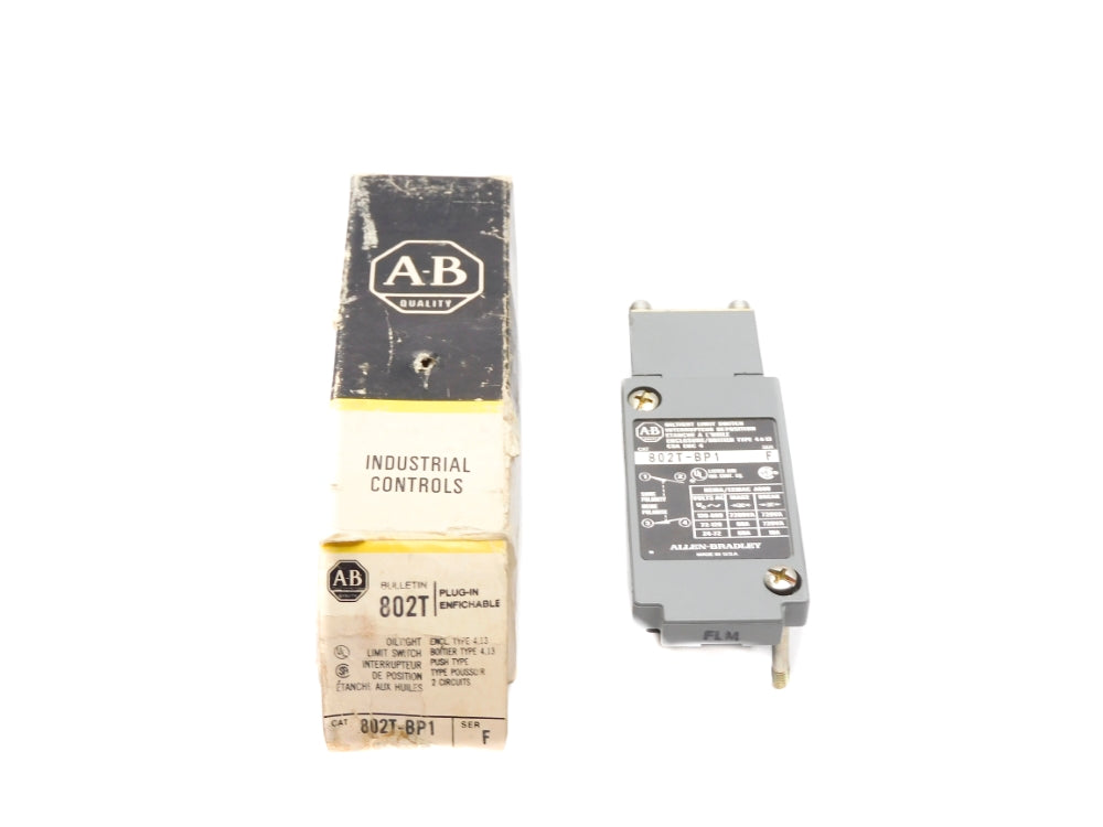 INDUSTRIAL SPARE PART 802T-BP1 SER. F (BK/YL) NSMP