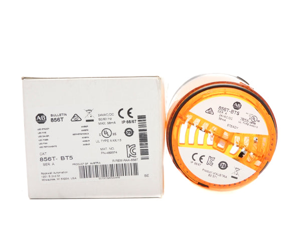 ALLEN BRADLEY 856T-BT5 SER. A 24VAC/DC (WH) NSMP