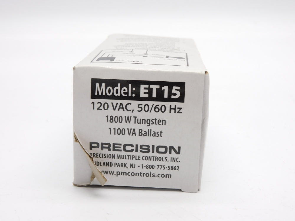 PRECISION CONTROLS ET15 120VAC 15A NSMP