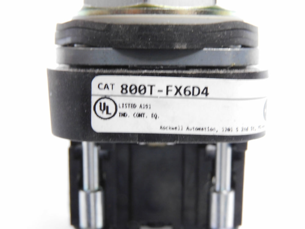 ALLEN BRADLEY 800T-FX6D4 SER. T NSNP