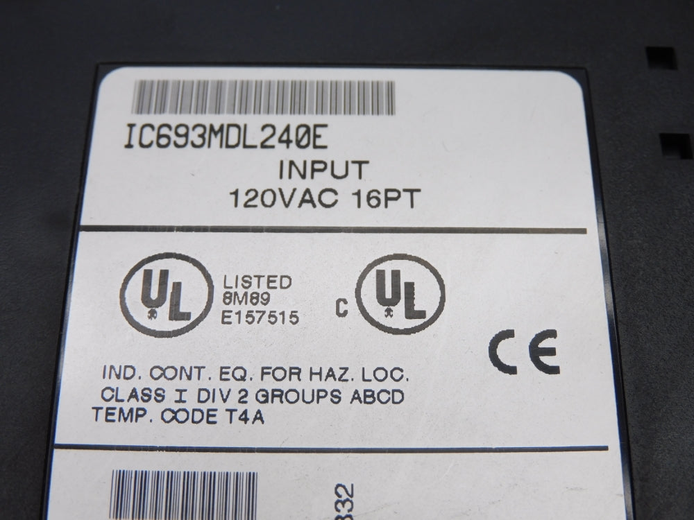FANUC IC693MDL240E 120VAC UNMP