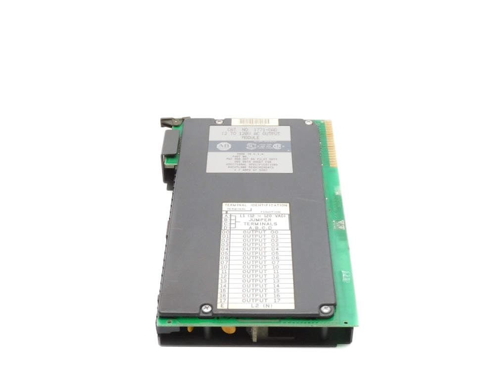 ALLEN BRADLEY 1771-OAD 12-120VAC 8A (NO TERMINAL) UNMP