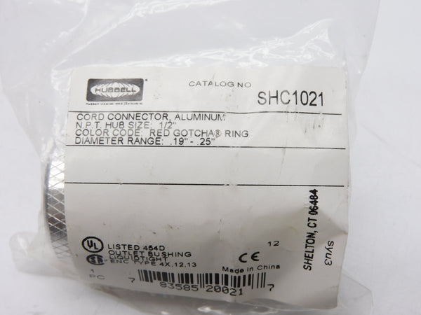 HUBBELL SHC1021 1/2" NSMP