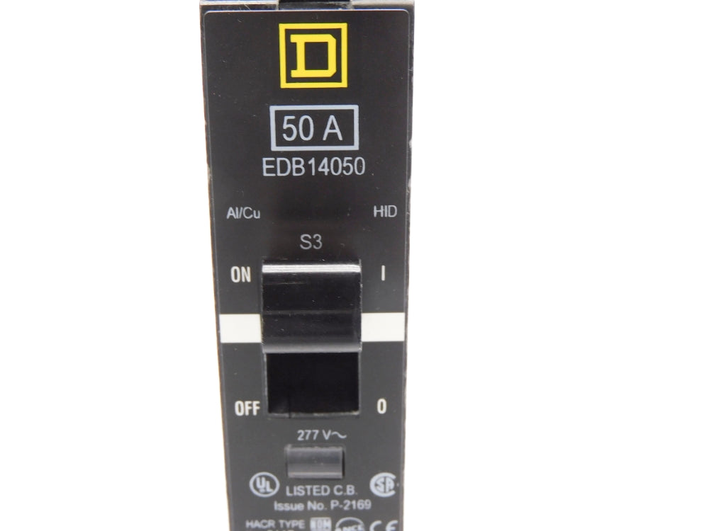 SQUARE D EDB14050 277V 50A NSMP