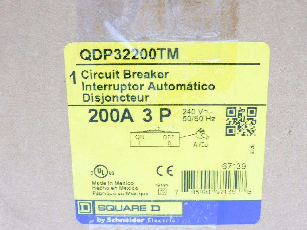 SQUARE D QDP32200TM  240V 200A NSMP
