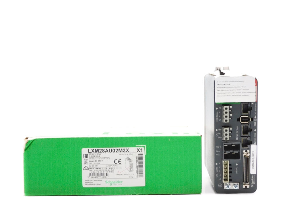 SCHNEIDER ELECTRIC LXM28AU02M3X 220VAC 2.4/1.25A NSMP