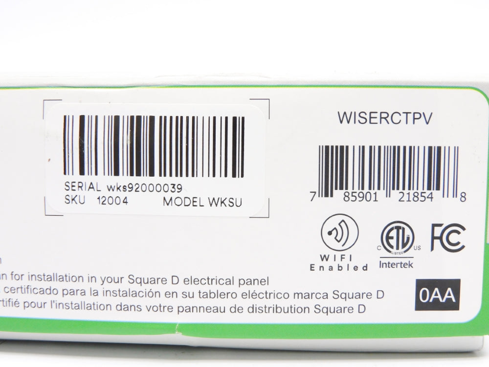 SQUARE D WISERCTPV WKSU 250V 200A NSMP