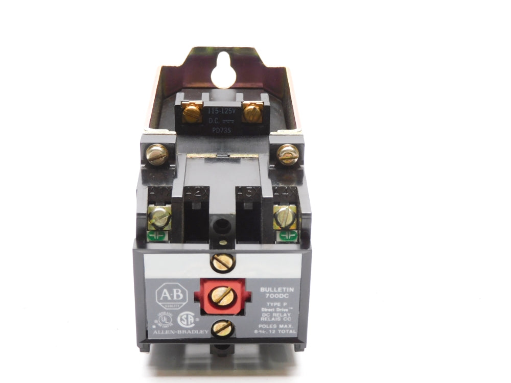 ALLEN BRADLEY 700DC-P200Z1 SER. A 115-125VDC (BR/YL) NSMP