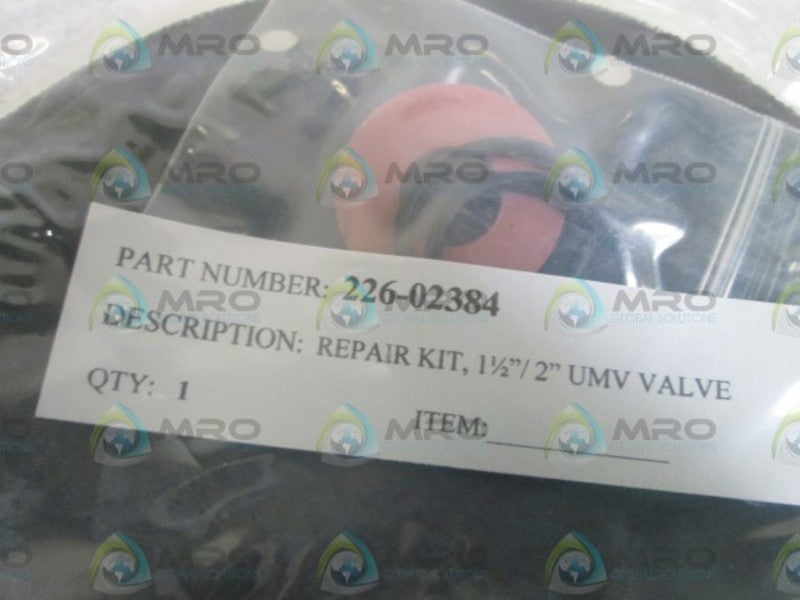REPAIR KIT 1-1/2", 2" UMV 226-02384 NSMP