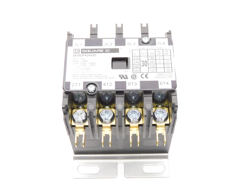 SQUARE D 8910DPA34V02 SER. C 110/120V NSMP