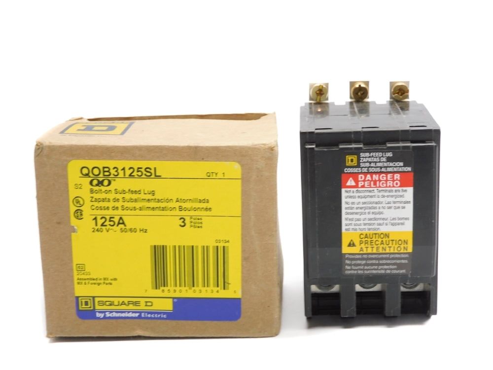 SQUARE D QOB3125SL 125A 240V NSMP