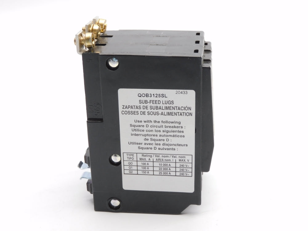 SQUARE D QOB3125SL 125A 240V NSMP