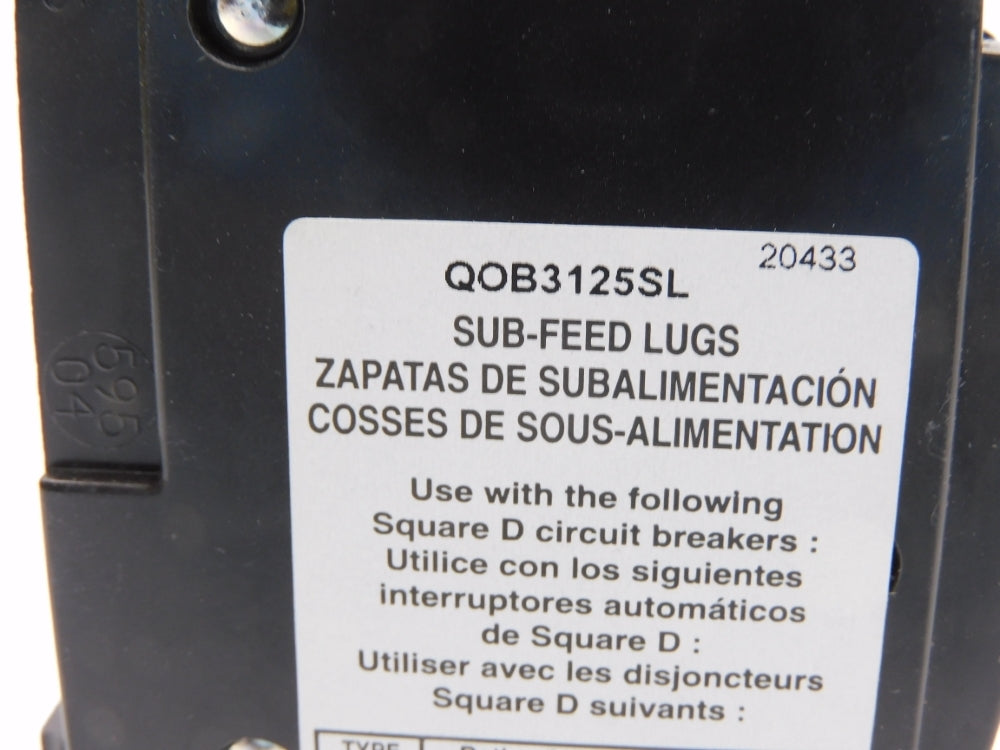 SQUARE D QOB3125SL 125A 240V NSMP