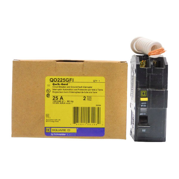 SQUARE D QO225GFI 120/240V 25A NSMP