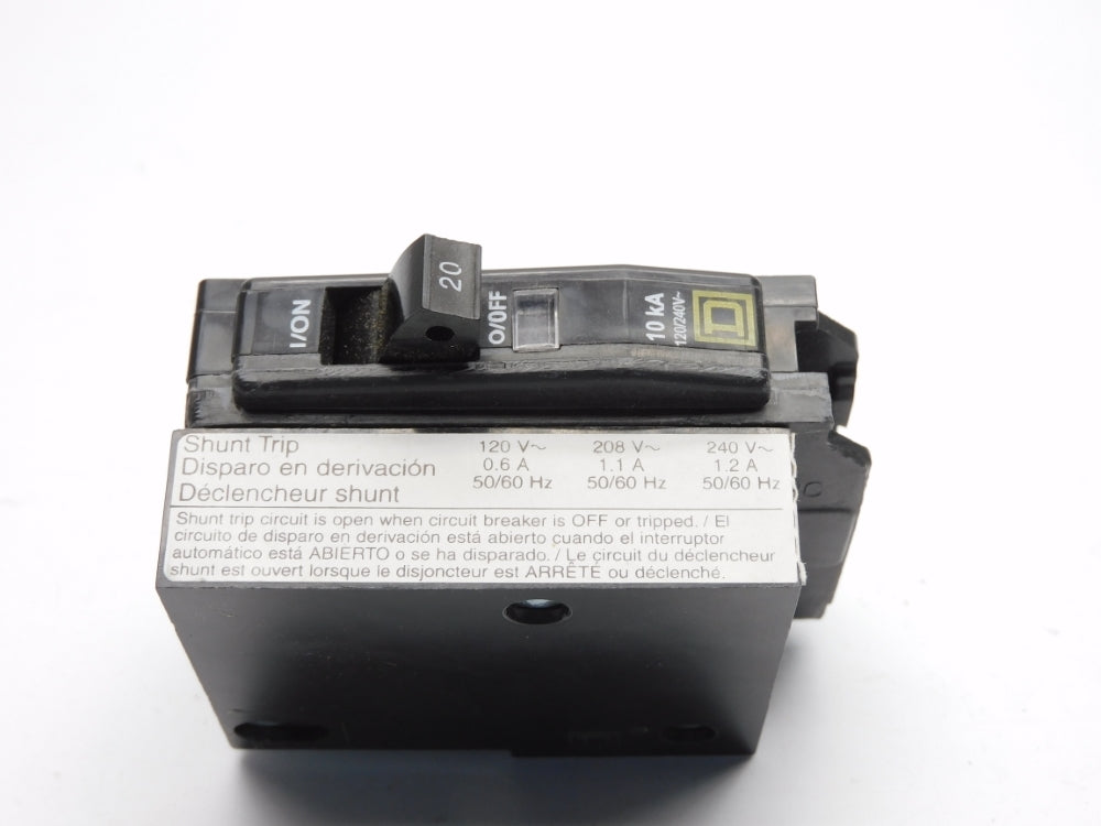 SQUARE D QO1201021 120/240V 20A NSMP