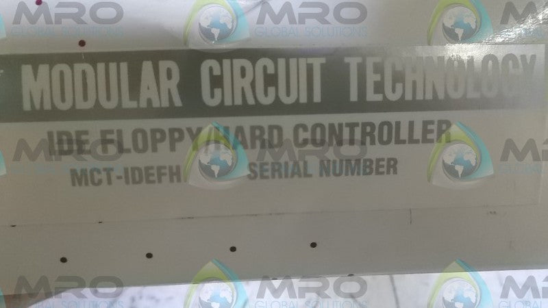 MODULAR CIRCUIT TECHNOLOGY MCT-IDEFH CIRCUIT BOARD  NSMP