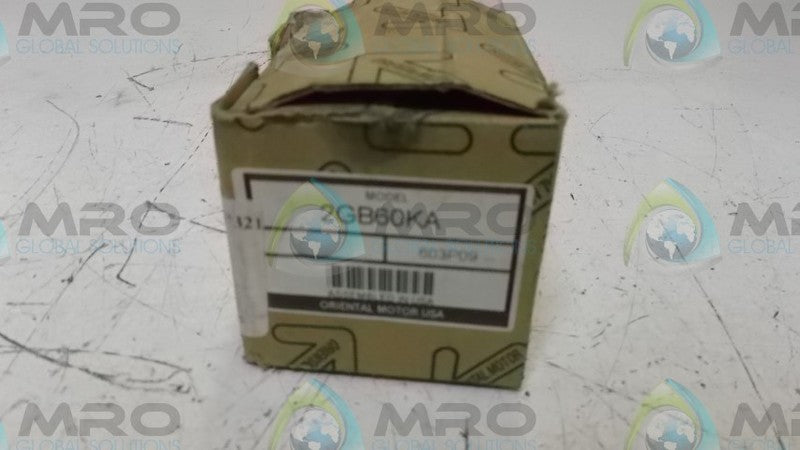 ORIENTAL MOTOR 2GB60KA   NSMP