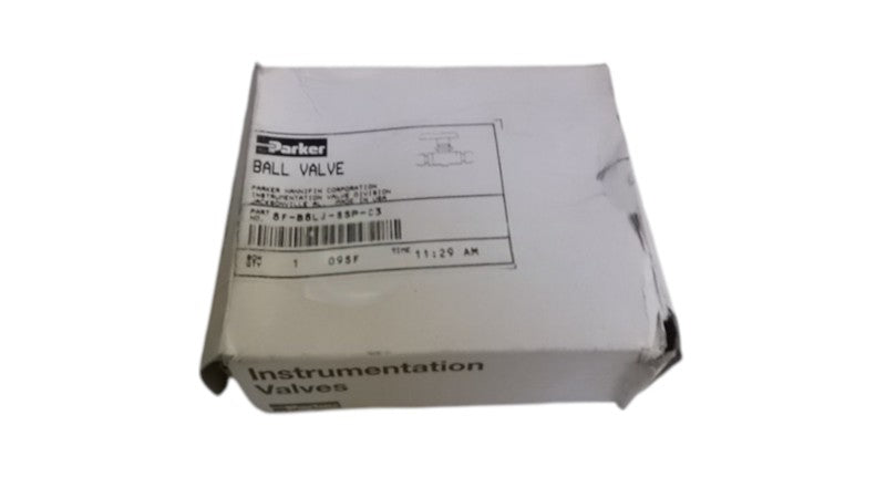 PARKER 8F-B8LJ-SSP-C3 BALL VALVE  NSMP
